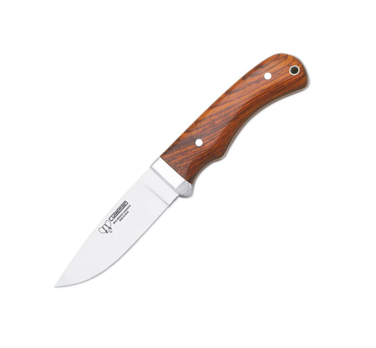 Cudeman Jagdmesser mit poliertem Cocobolo Griff und 9 cm Klinge
